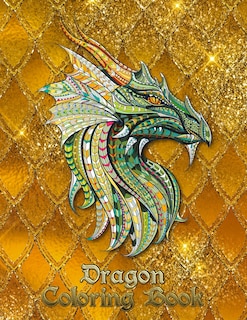 Front cover_Dragon Coloring Book