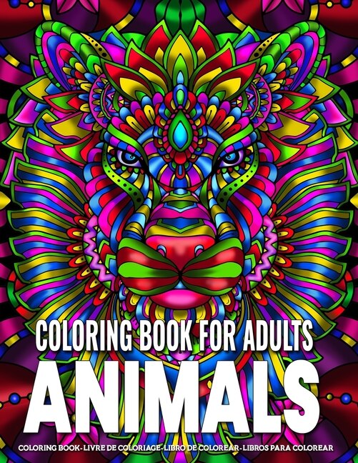 Couverture_Coloring Book for Adults - Animals