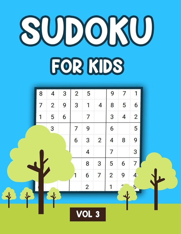 Couverture_Sudoku For Kids Vol 3