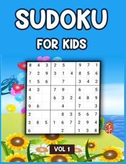 Couverture_Sudoku For Kids Vol 1