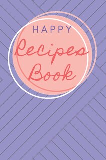 Couverture_Happy Recipes Book