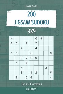 Couverture_Jigsaw Sudoku - 200 Easy Puzzles 9x9 vol.5