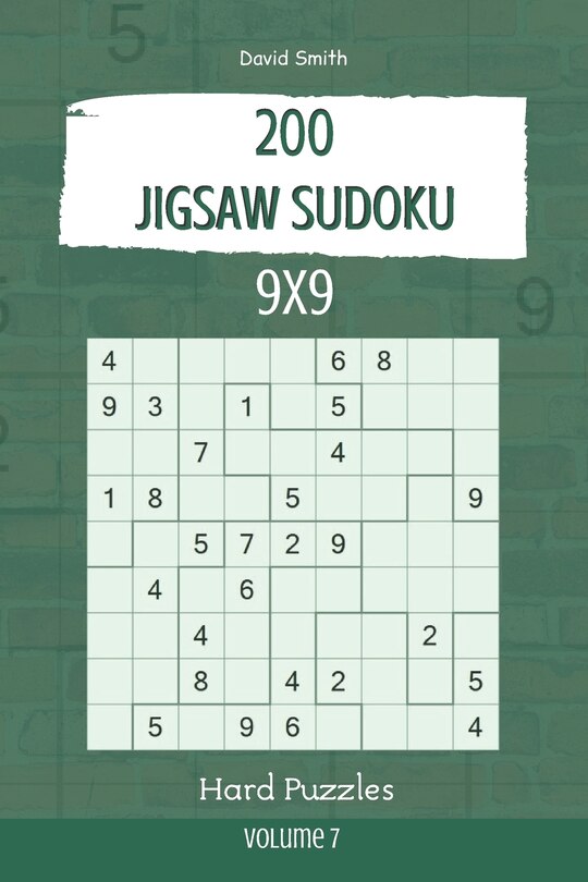 Front cover_Jigsaw Sudoku - 200 Hard Puzzles 9x9 vol.7