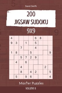 Front cover_Jigsaw Sudoku - 200 Master Puzzles 9x9 vol.8