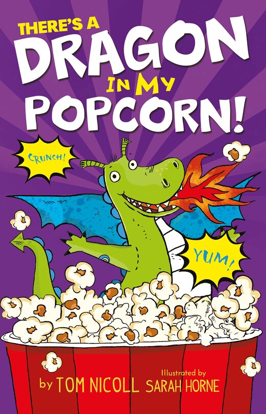 Front cover_There's A Dragon In My Popcorn