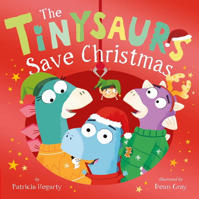 Front cover_The Tinysaurs Save Christmas