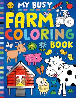 Front cover_My Busy Farm Coloring Book