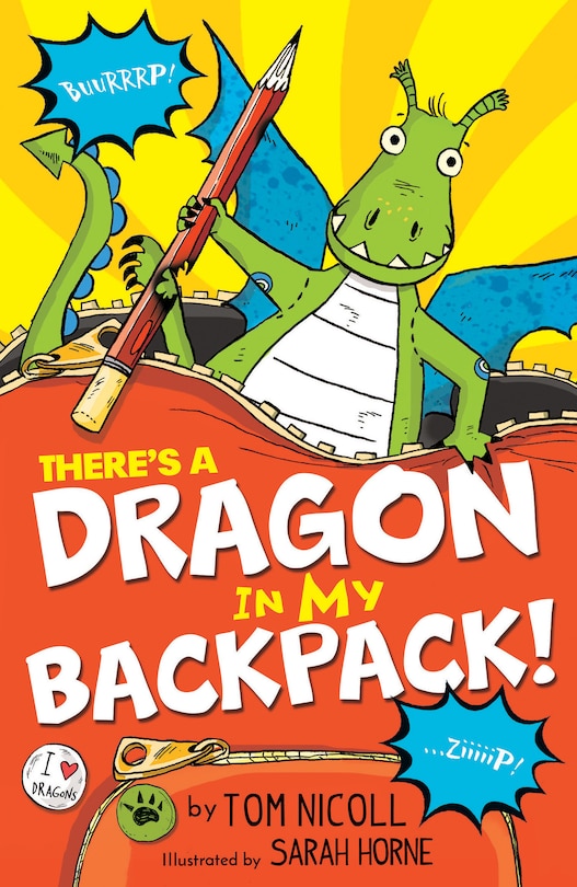 Couverture_There's A Dragon In My Backpack!