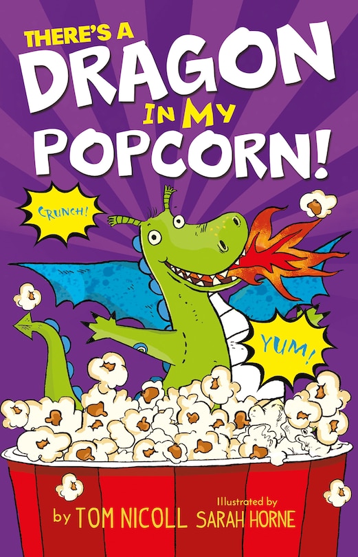 Front cover_There's A Dragon In My Popcorn