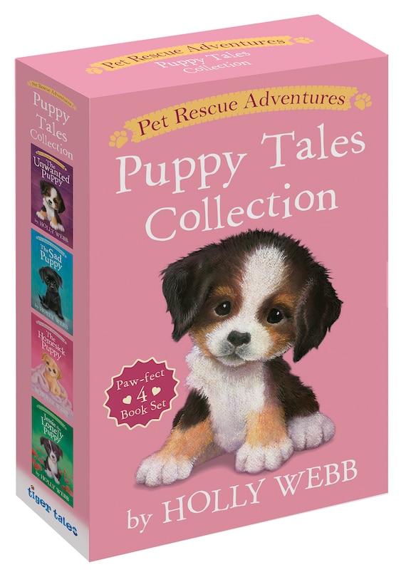 Front cover_Pet Rescue Adventures Puppy Tales Collection: Paw-fect 4 Book Set