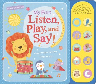 Front cover_My First Listen, Play, and Say!