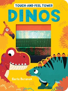 Front cover_Touch-and-feel Tower: Dinos