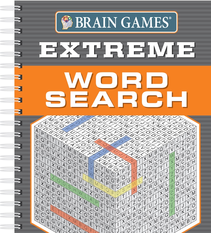 Front cover_Brain Games - Extreme Word Search (256 Pages)