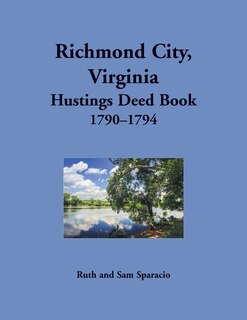 Front cover_Richmond City, Virginia Hustings Deed Book, 1790-1794