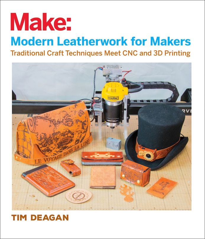 Front cover_Modern Leatherwork For Makers