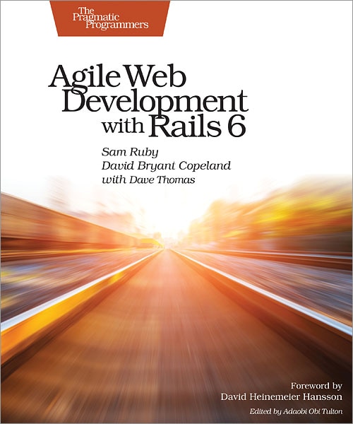 Couverture_Agile Web Development With Rails 6