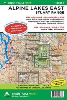 Front cover_Alpine Lakes East Stuart Range, Wa No. 208sx