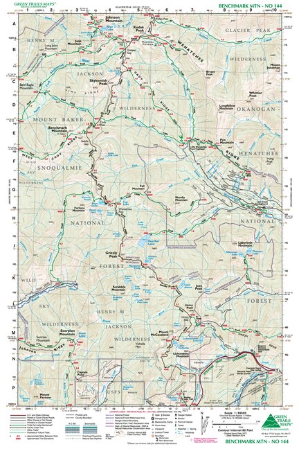 Benchmark Mountain, Wa No. 114