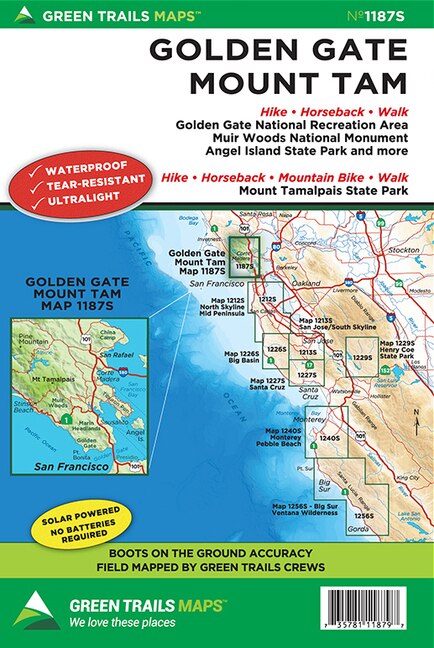 Front cover_Golden Gate Mount Tam, Ca No. 1187s