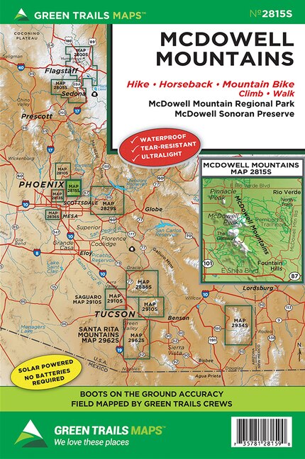 Front cover_Mcdowell Mountains, Az No. 2815s