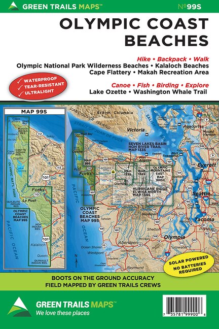 Front cover_Olympic Coast Beaches, Wa No. 99s