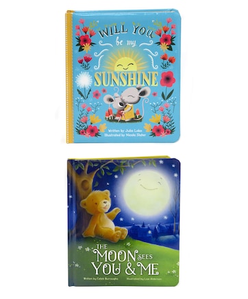 Love You Always: Moon Sees You And Me And Be My Sunshine: Padded Board Book 2 Pack