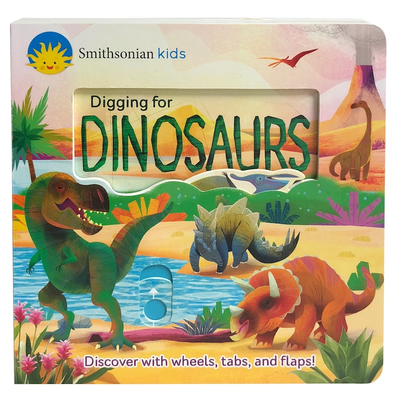 Front cover_Smithsonian Kids Digging for Dinosaurs