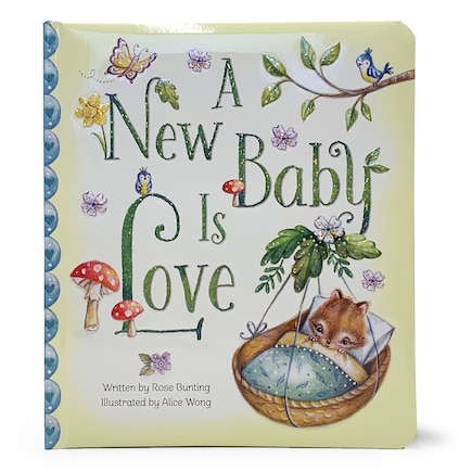 A New Baby Is Love: Padded Board Book