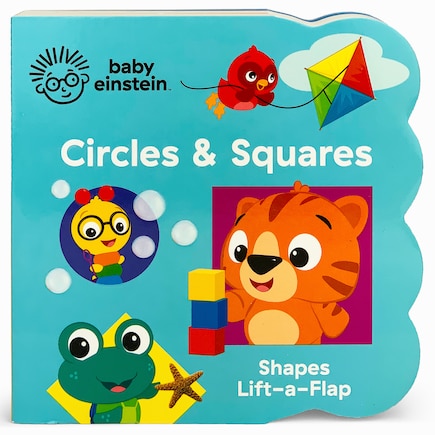 Circles And Squares: Chunky Lift A Flap Board Book