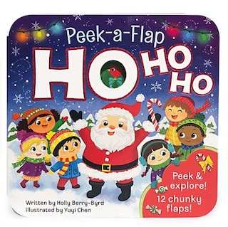 Ho Ho Ho: Peek-a-flap Board Book