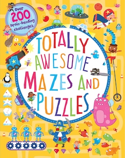 Front cover_Totally Awesome Mazes and Puzzles