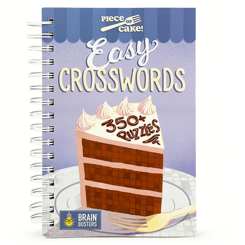 Front cover_Piece of Cake Easy Crosswords