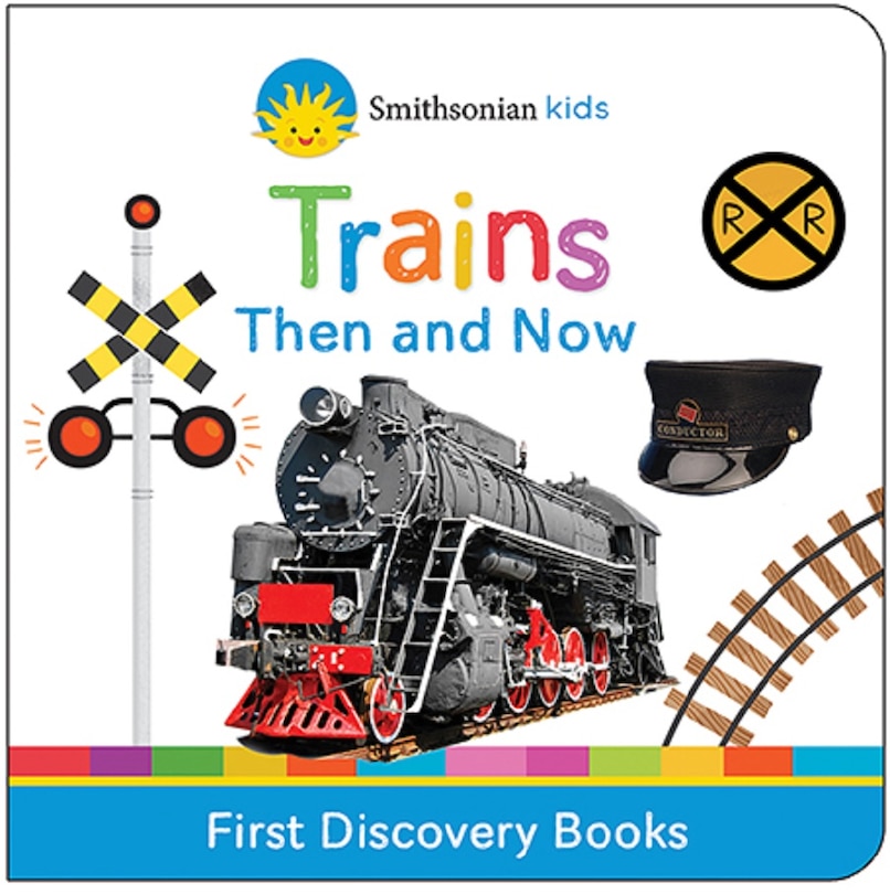 Front cover_Smithsonian Kids Trains