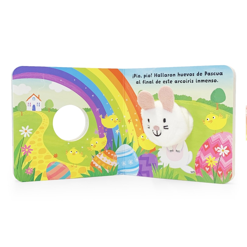 Couverture_Salta y Corre, Conejito / Hippity Hoppity Little Bunny Puppet Book (Spanish Edition)