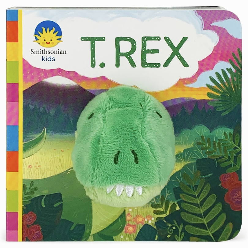 Front cover_Smithsonian Kids T.Rex Puppet Book