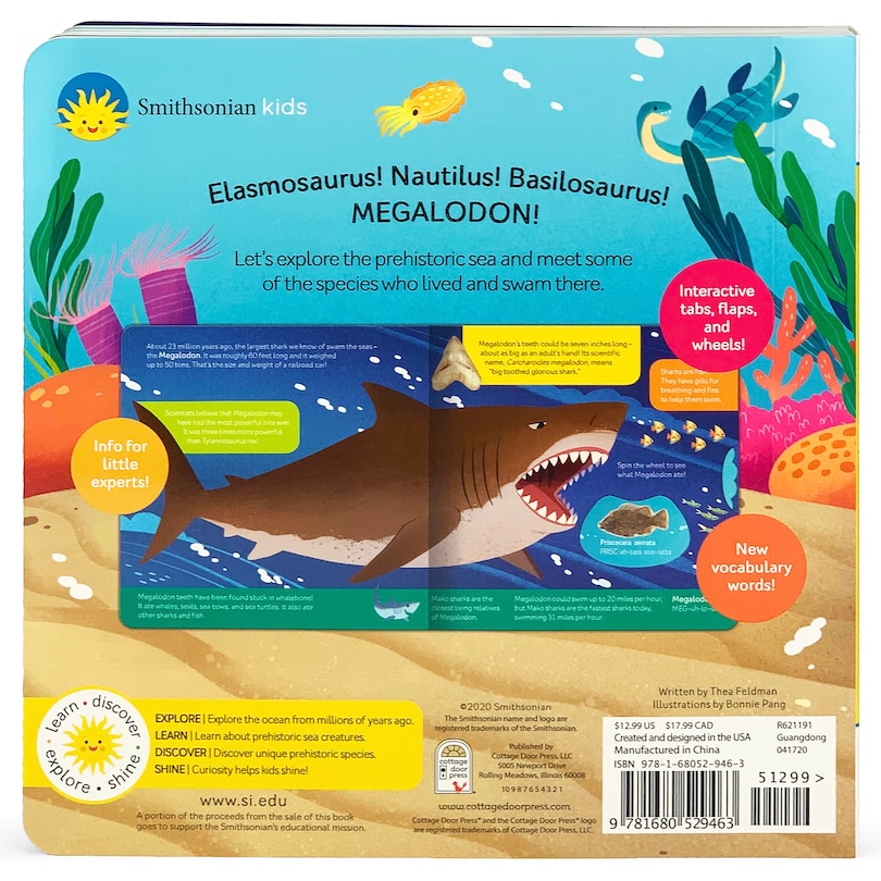 Front cover_Smithsonian Kids Prehistoric Deep Sea
