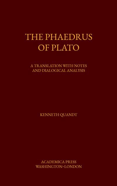 Front cover_The Phaedrus Of Plato