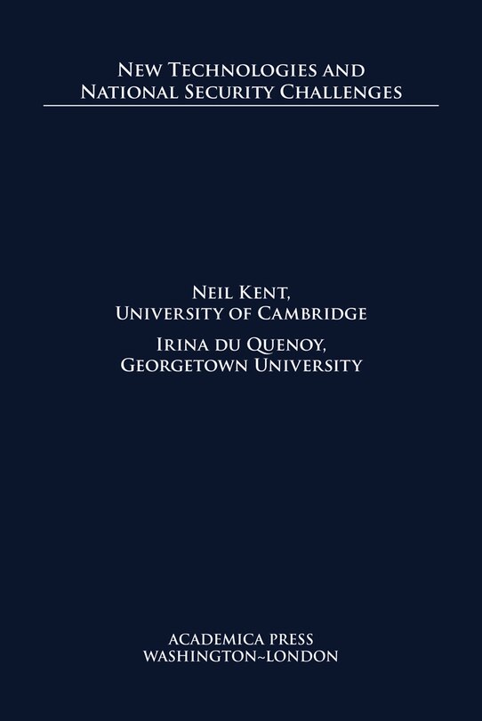 Front cover_New Technologies And National Security Challenges