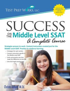 Front cover_Success on the Middle Level SSAT