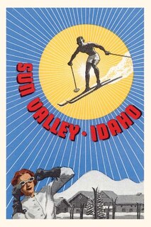 Front cover_Vintage Journal Sun Valley Ski and Sun Travel Poster