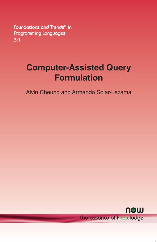 Front cover_Computer-Assisted Query Formulation