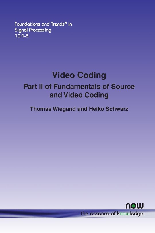 Front cover_Video Coding