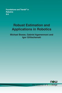 Front cover_Robust Estimation and Applications in Robotics