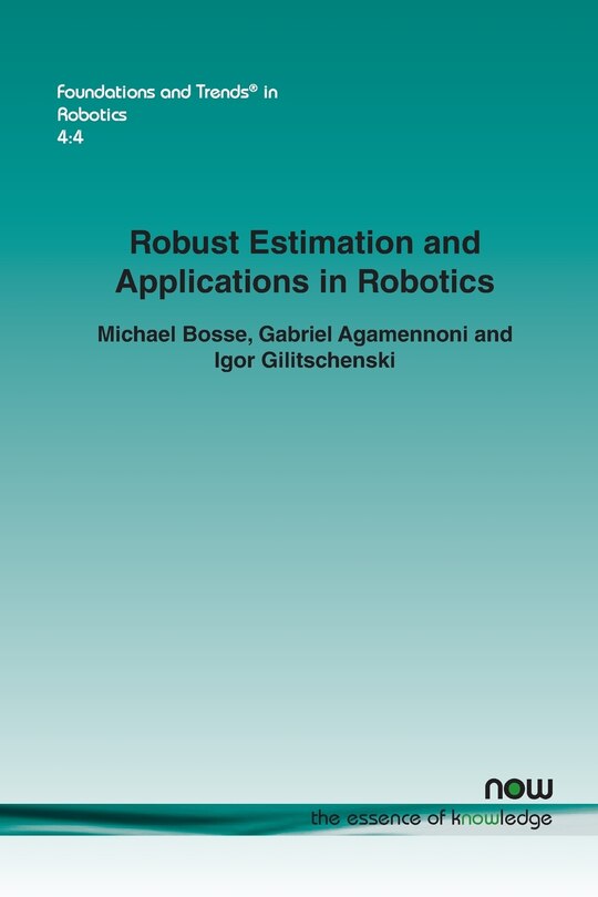 Front cover_Robust Estimation and Applications in Robotics