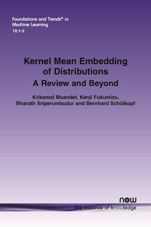 Front cover_Kernel Mean Embedding of Distributions