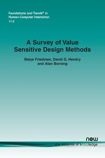 Front cover_A Survey of Value Sensitive Design Methods