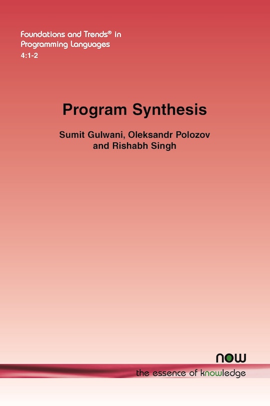 Front cover_Program Synthesis