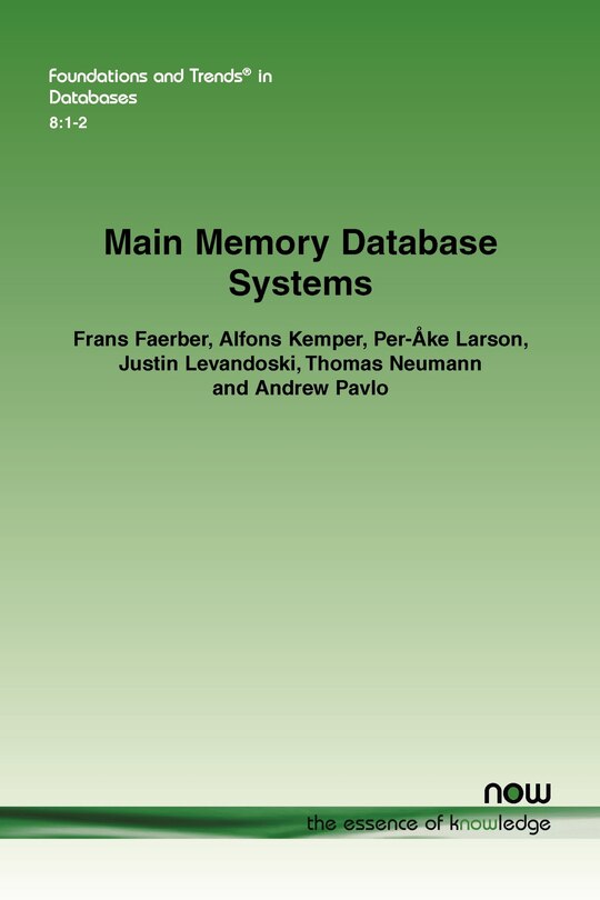 Front cover_Main Memory Database Systems