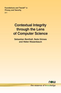 Couverture_Contextual Integrity through the Lens of Computer Science