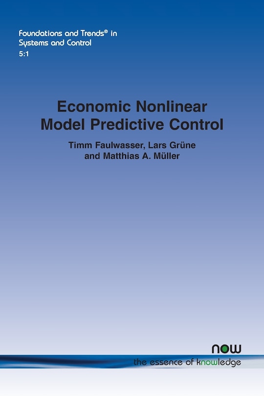 Front cover_Economic Nonlinear Model Predictive Control